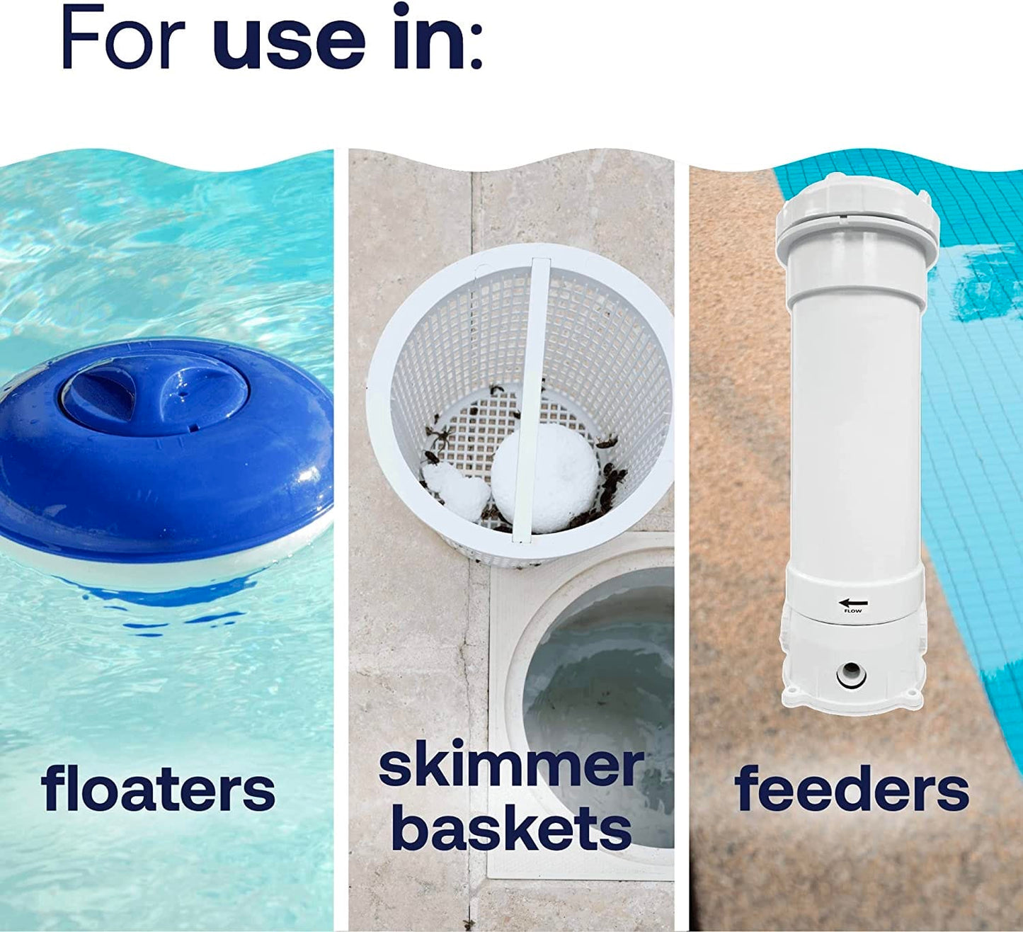 Blue Dolphin - 3 Inch Chlorine Tablets - 50 lbs