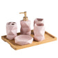 Irregular Shape Modern Bathroom Accessories Set