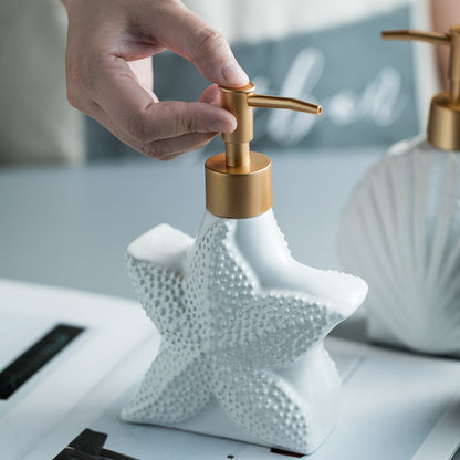 Starfish Nautical Soap Dispenser