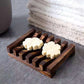 Carbonized Bamboo Wooden Soap Dish