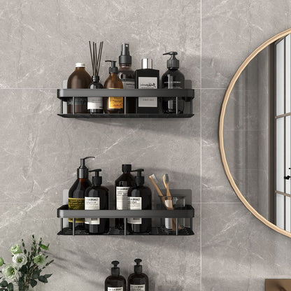 Square Suction Cup Shower Caddy Shelf